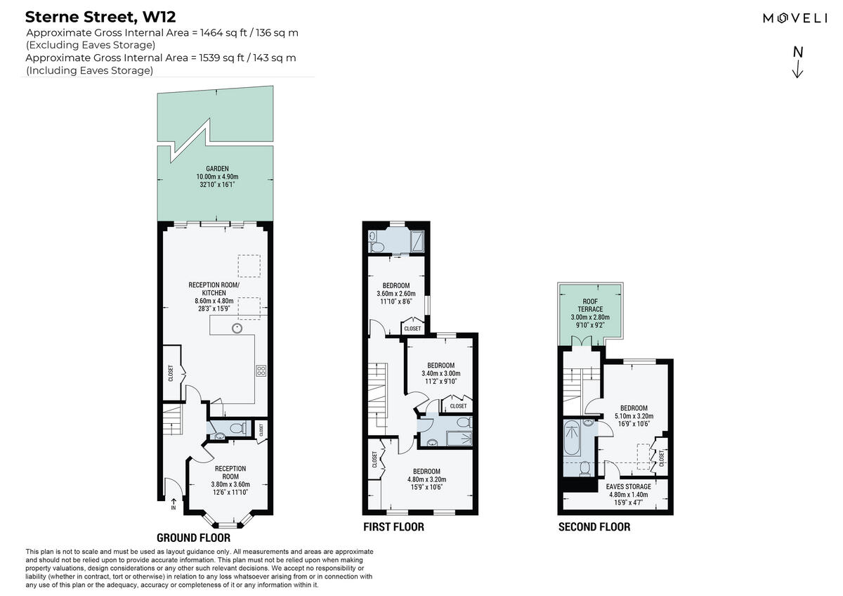 Sterne Street, London, W12 floorplan