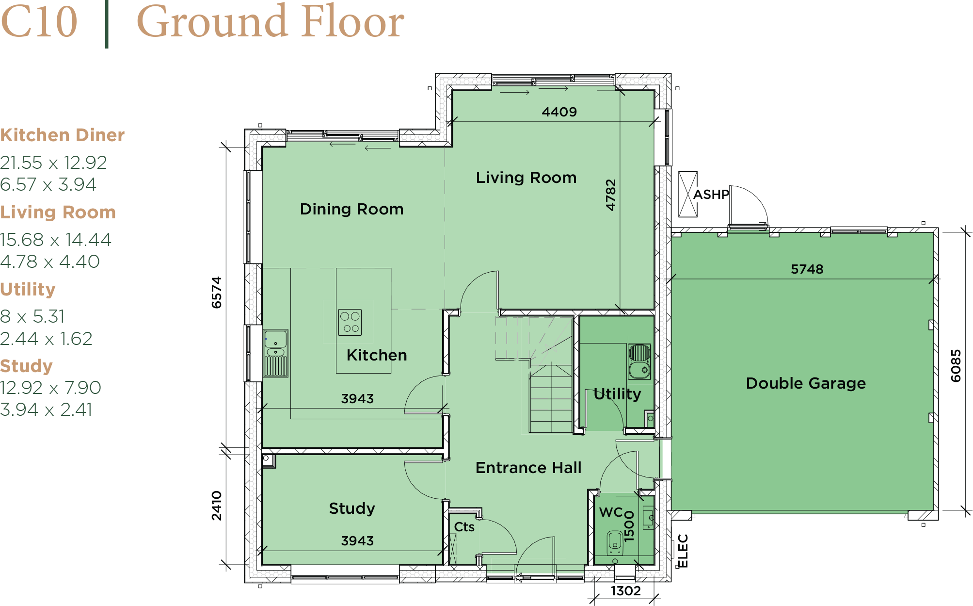 Plot 52, Bowsfield, Great Ellingham, NR17 floorplan