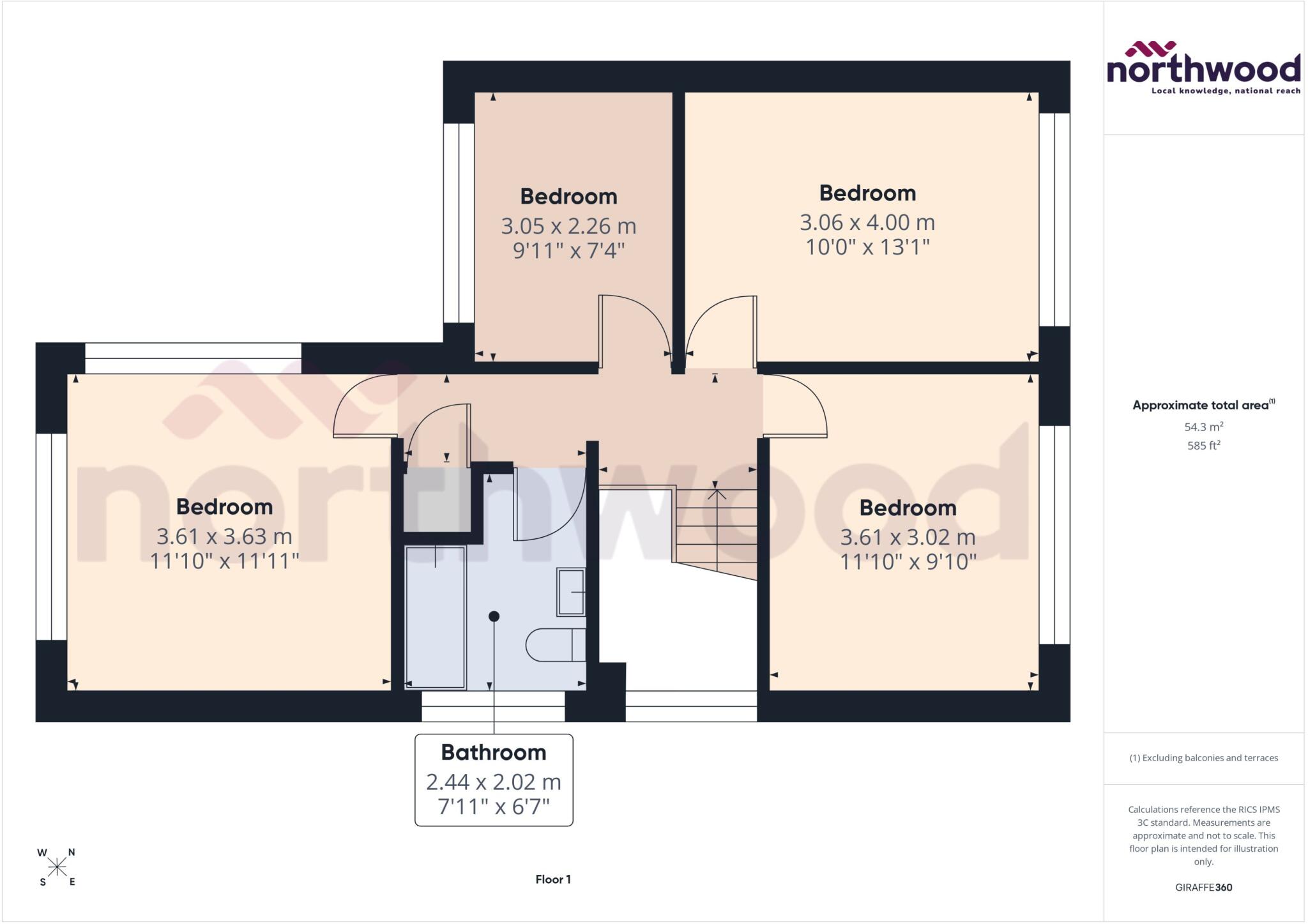 Berwyn Drive, Wrexham, LL13 floorplan