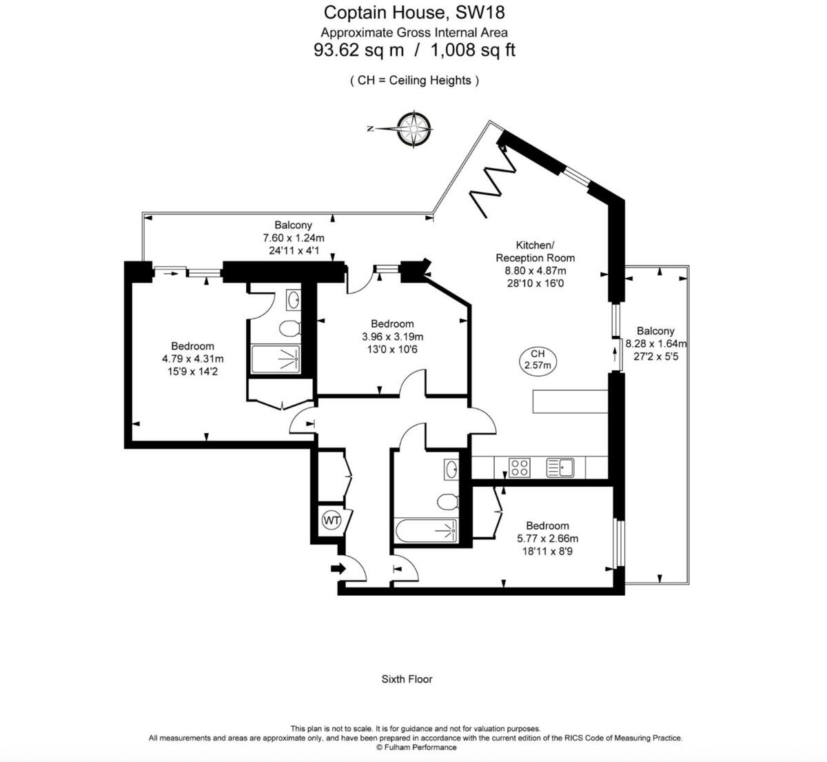Eastfields Avenue, London, SW18 floorplan