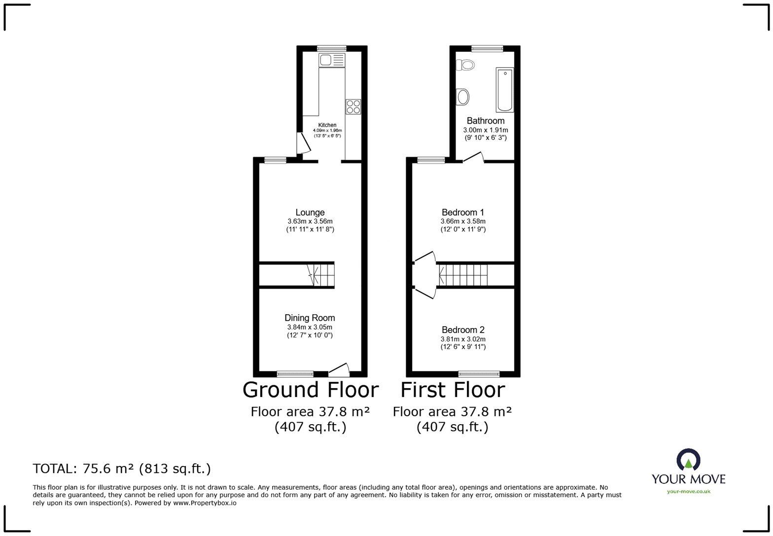 Dorset Place, Faversham, Kent, ME13 floorplan