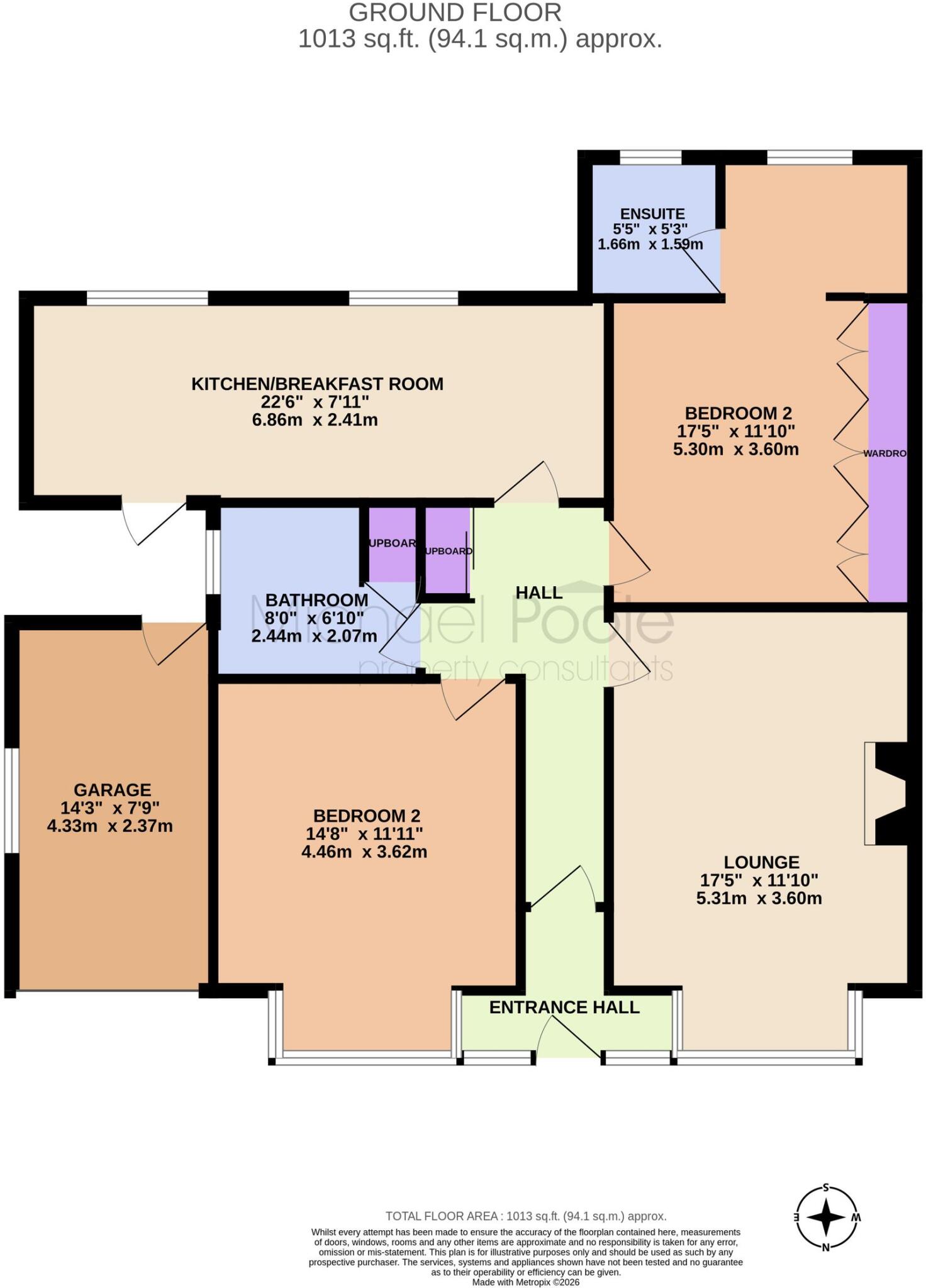 Wilmire Road, Billingham, TS22 floorplan