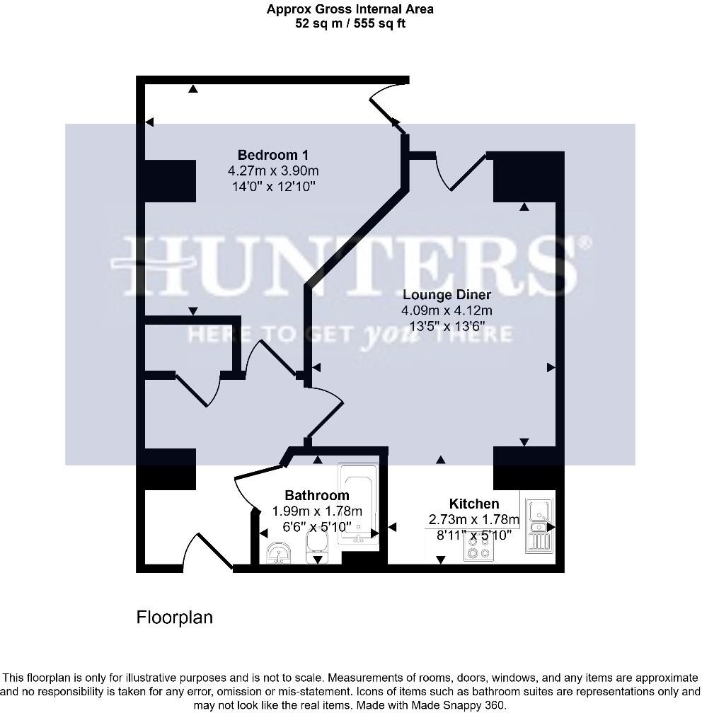 Woolston Warehouse, Grattan Road, Bradford, BD1 floorplan