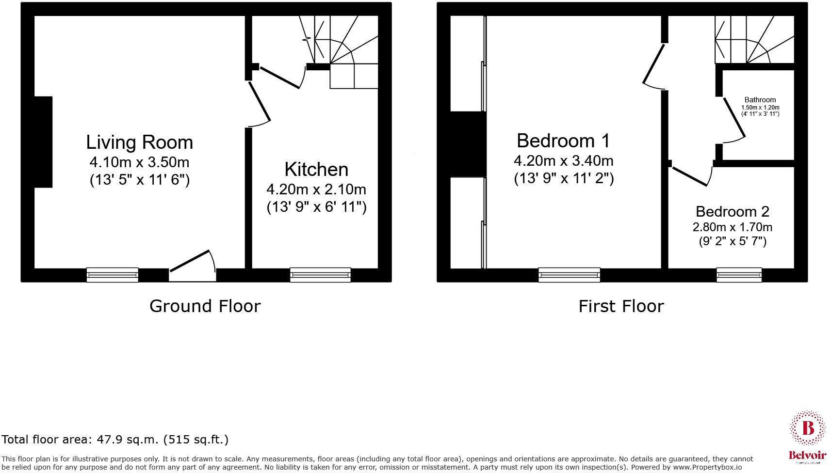 Halstead Street, Worsthorne, BB10 floorplan