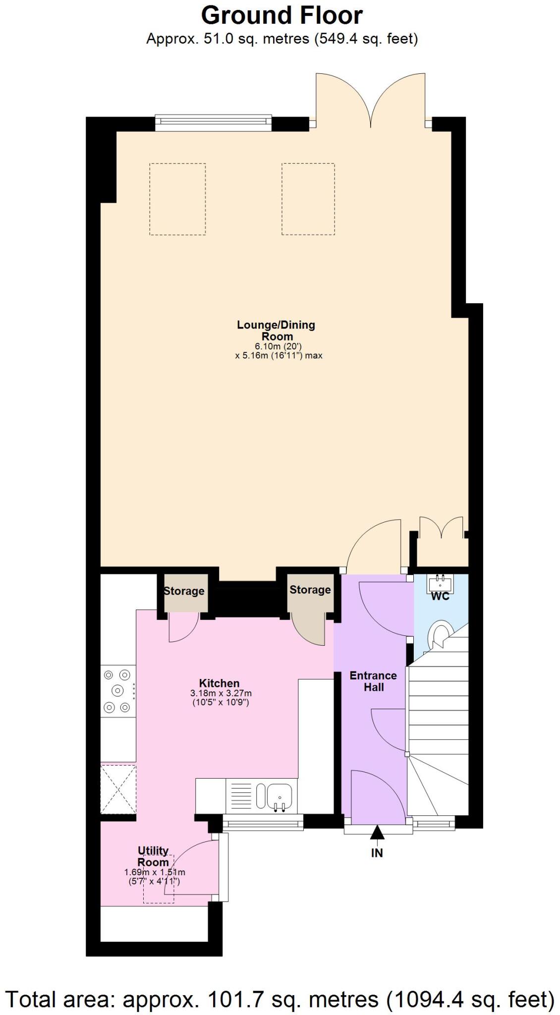 Gadebridge Road, Gadebridge, Hemel Hempstead, Hertfordshire, HP1 floorplan