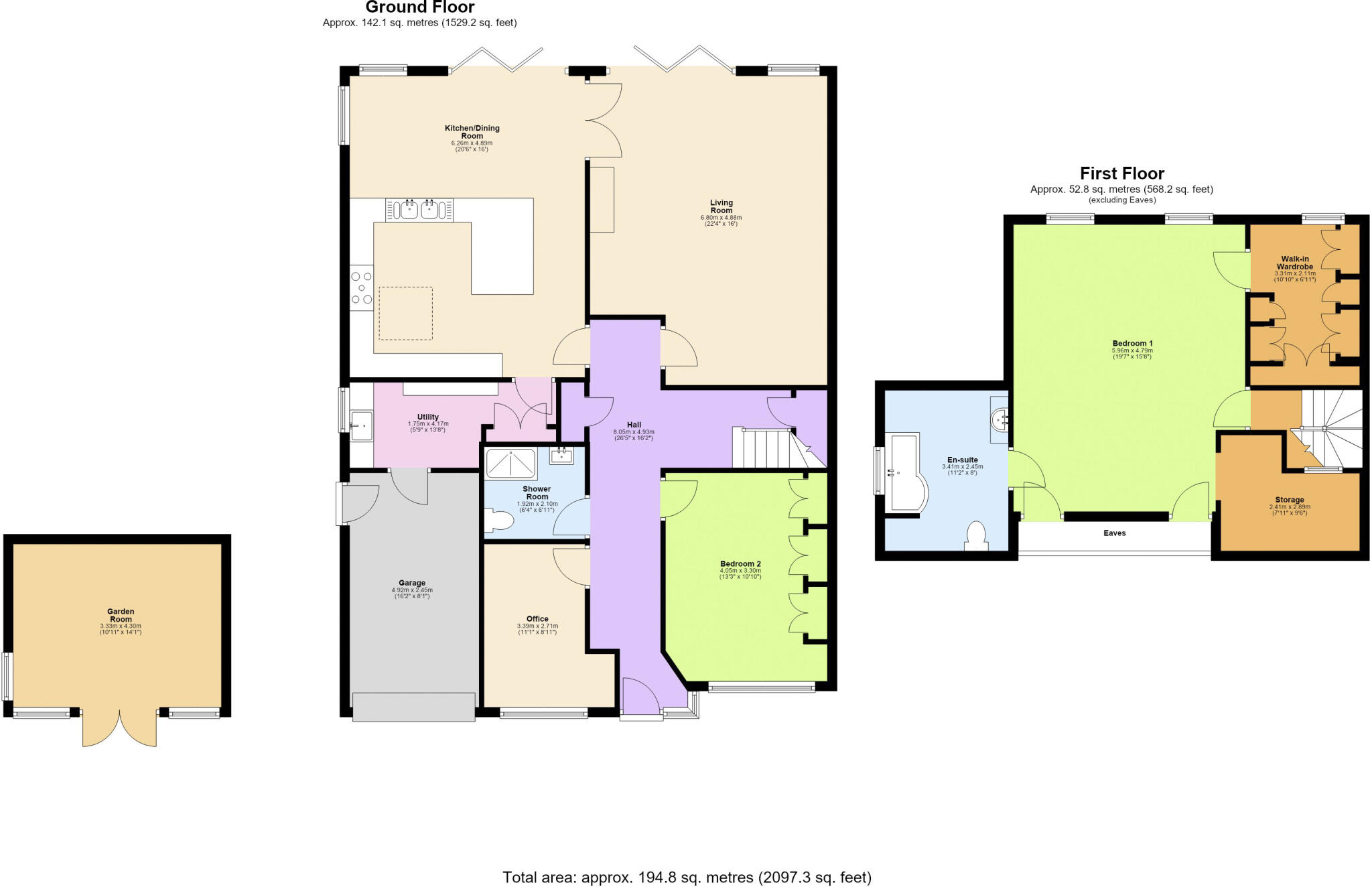 Arden Close, Bushey Heath, Bushey, Hertfordshire, WD23 floorplan