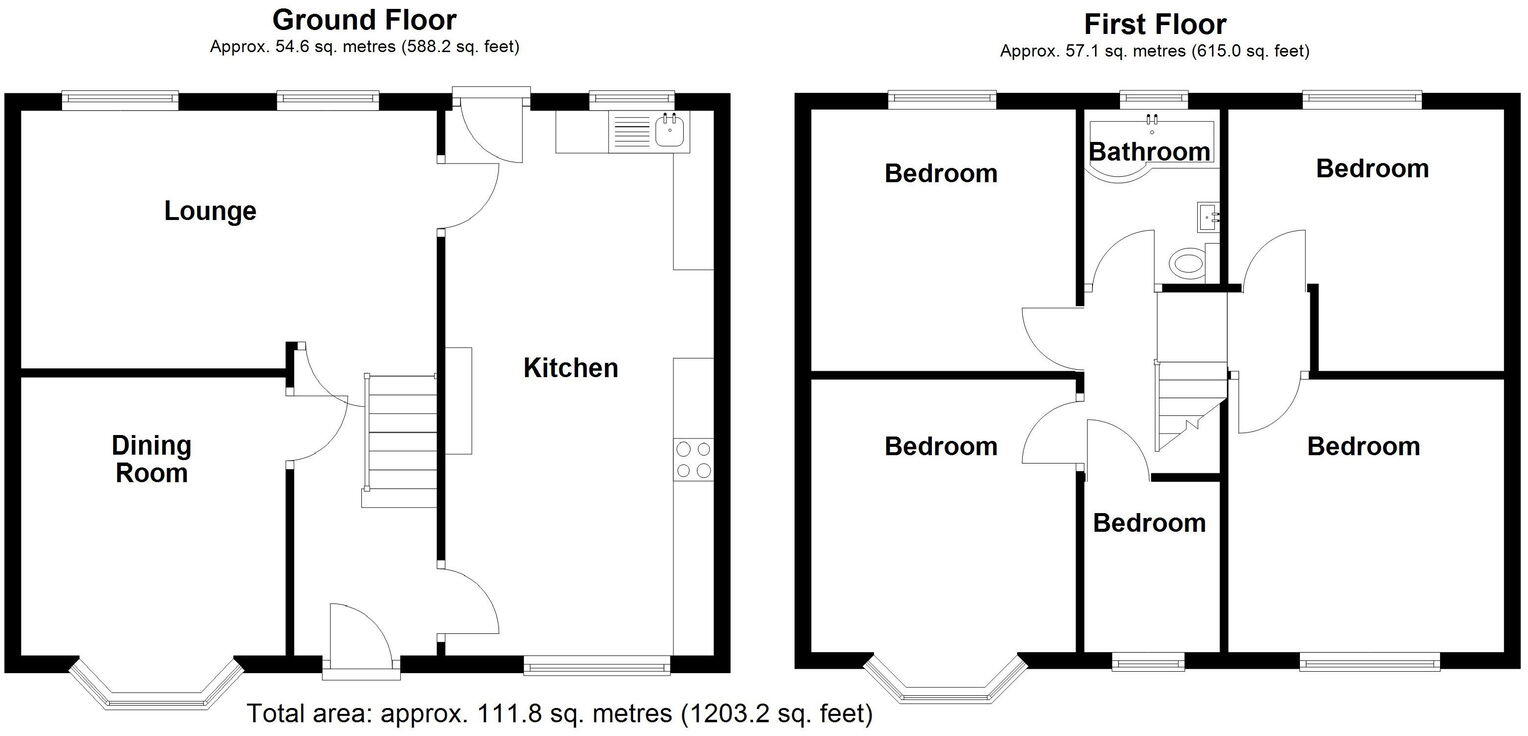 Olton Croft, Acocks Green floorplan