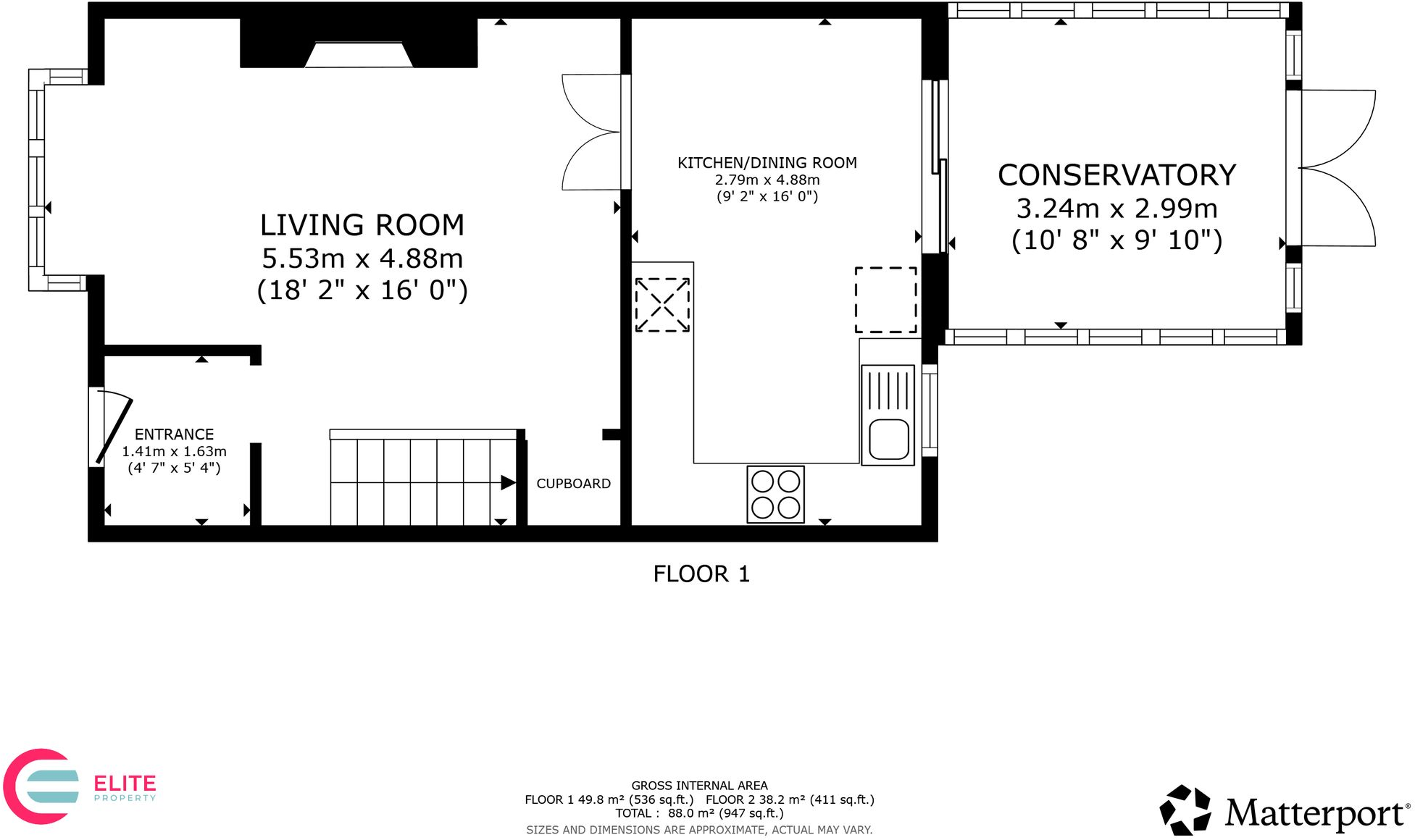 Kepple Close, New Rossington, DN11 floorplan