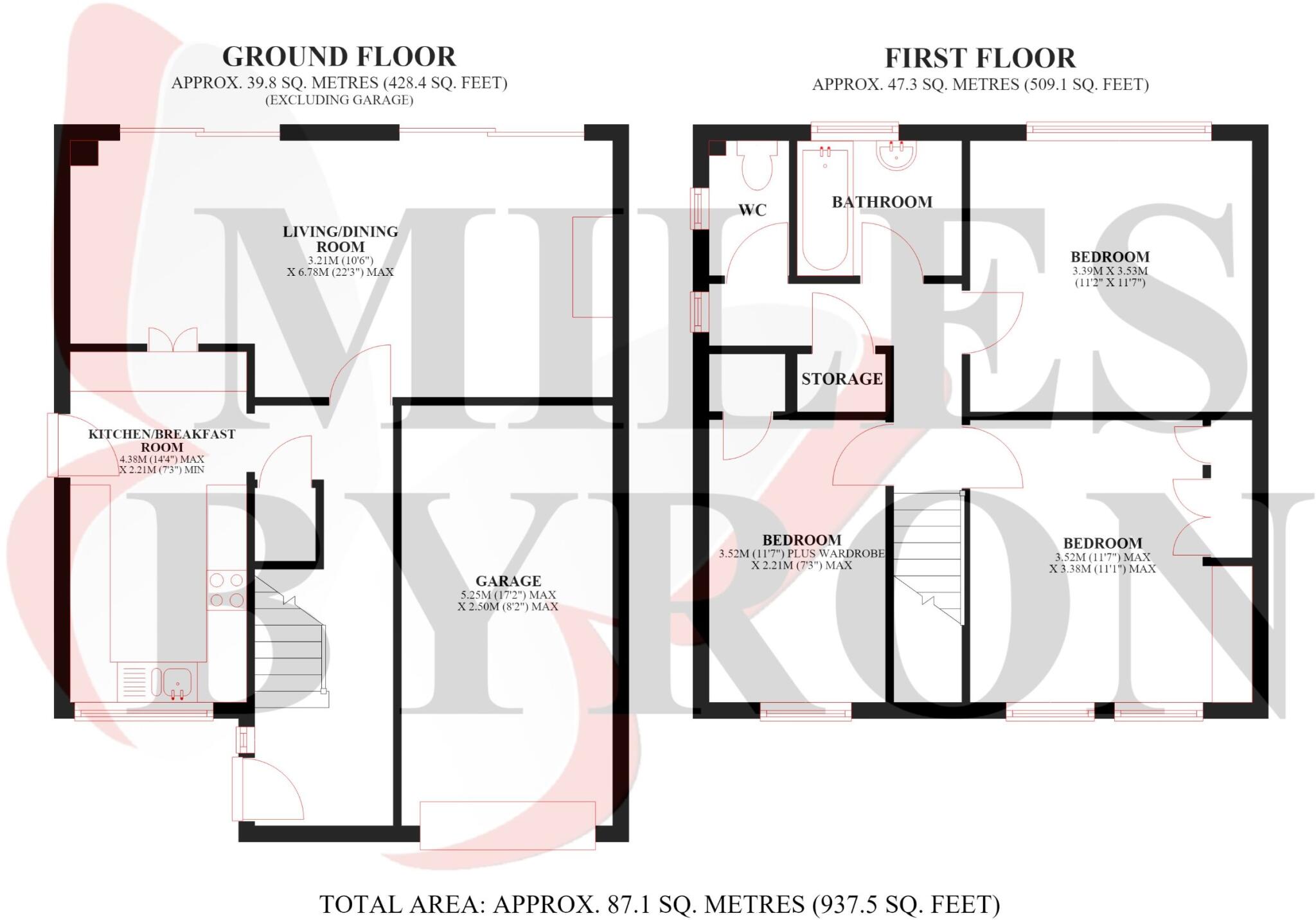 Bevisland, Eldene, Swindon floorplan