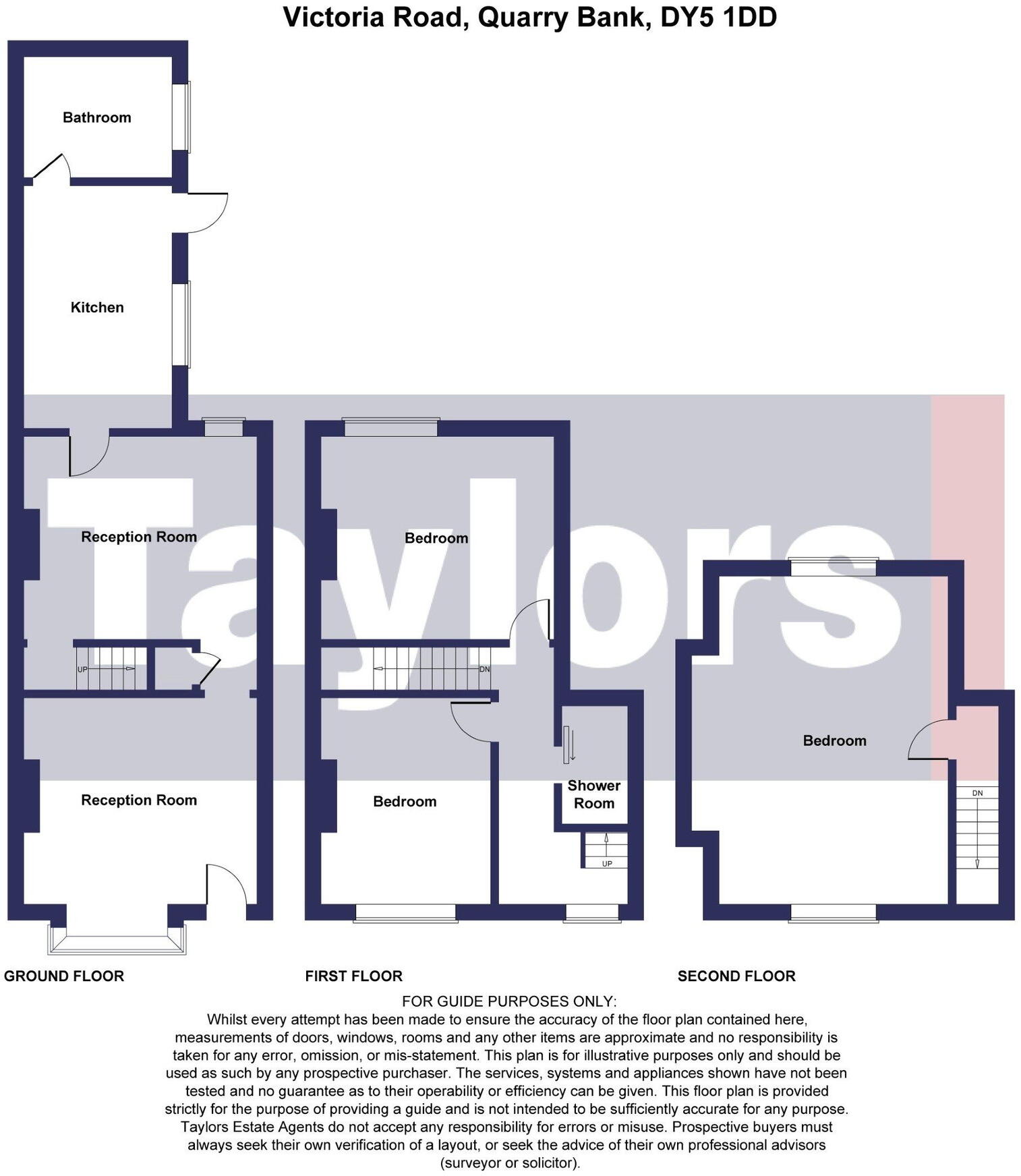 Victoria Road, Quarry Bank, Brierley Hill, DY5 1DD floorplan