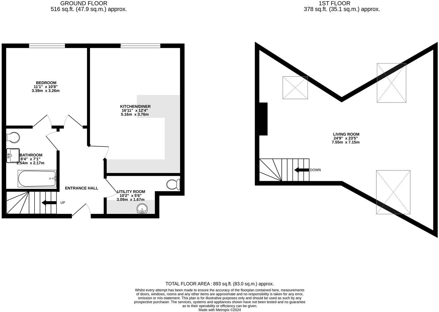 Navigation Road, York floorplan