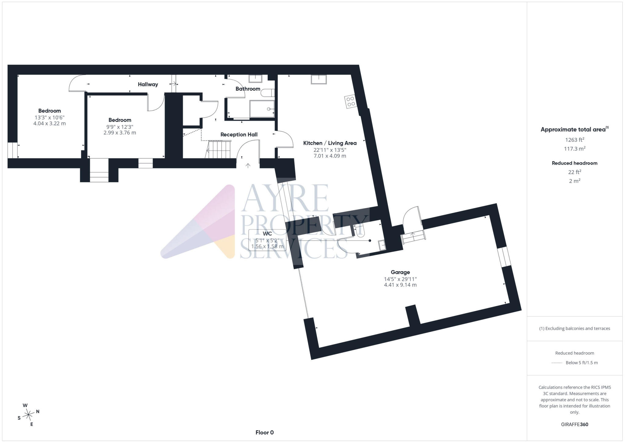 The Barn, Pondicherry, Rothbury, Morpeth, Northumberland floorplan