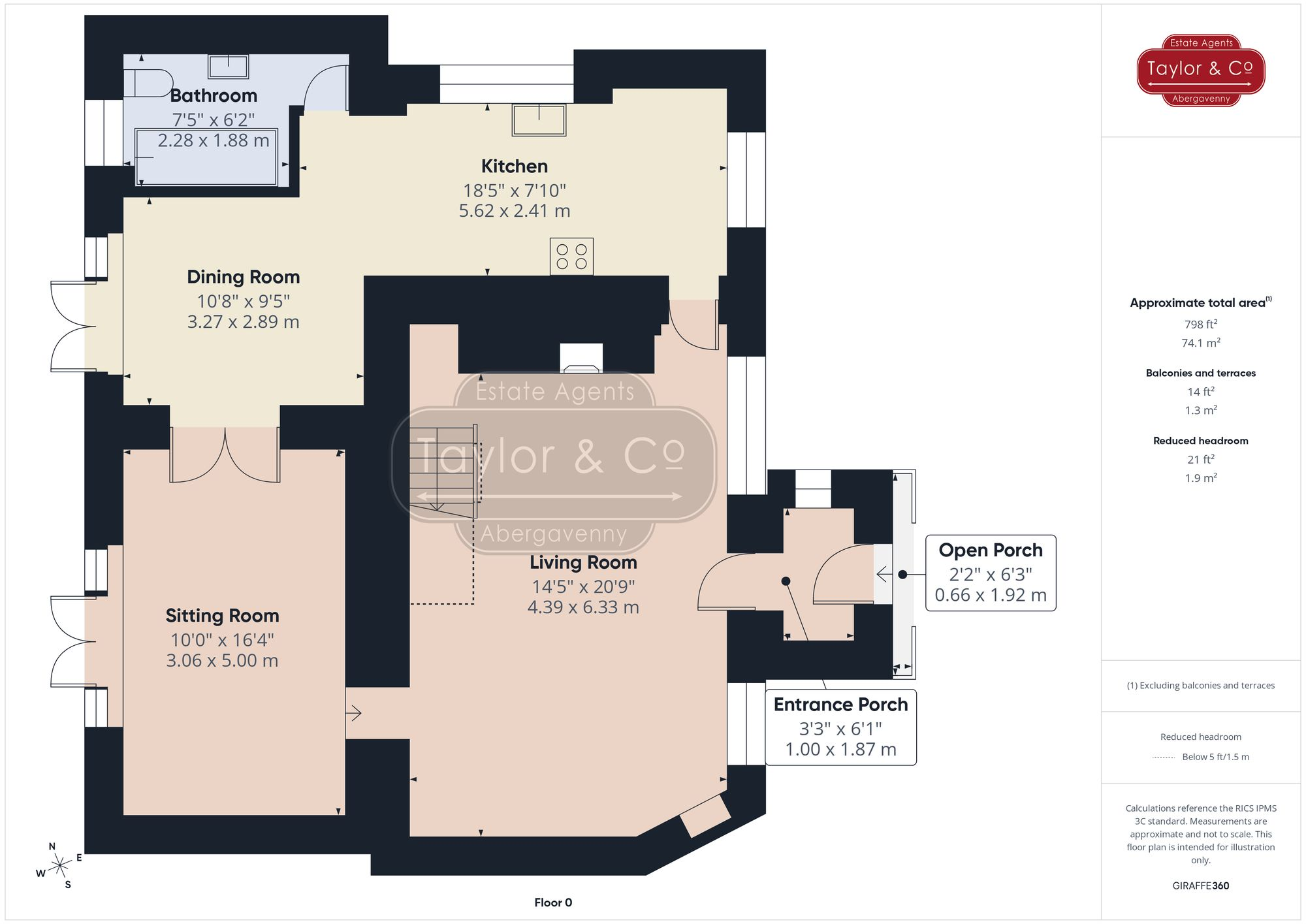 Common Road, Gilwern, NP7 floorplan
