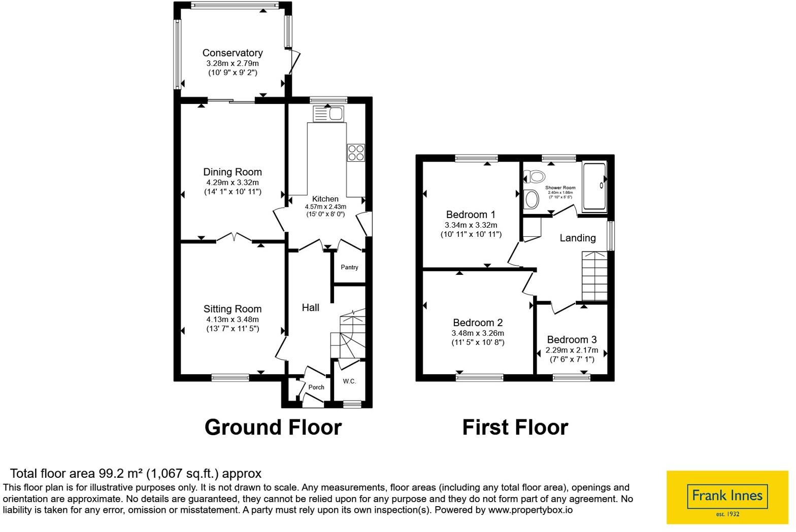 Lancaster Avenue, Sandiacre, Nottingham, Derbyshire, NG10 floorplan