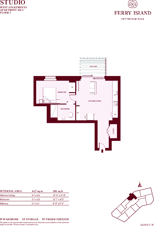 Ferry Island Related Argent, N17 floorplan