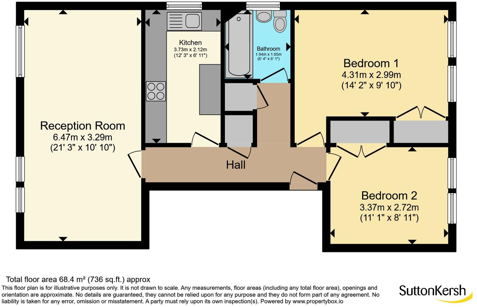 Elmswood Court, Palmerston Road, Mossley Hill, Liverpool, L18 floorplan