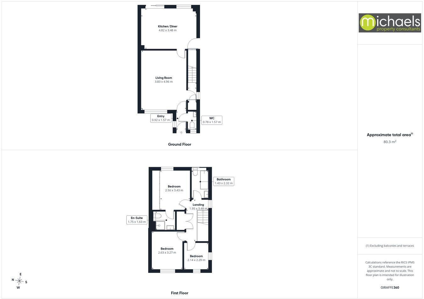 Cherry Tree Close, Halstead, CO9 floorplan