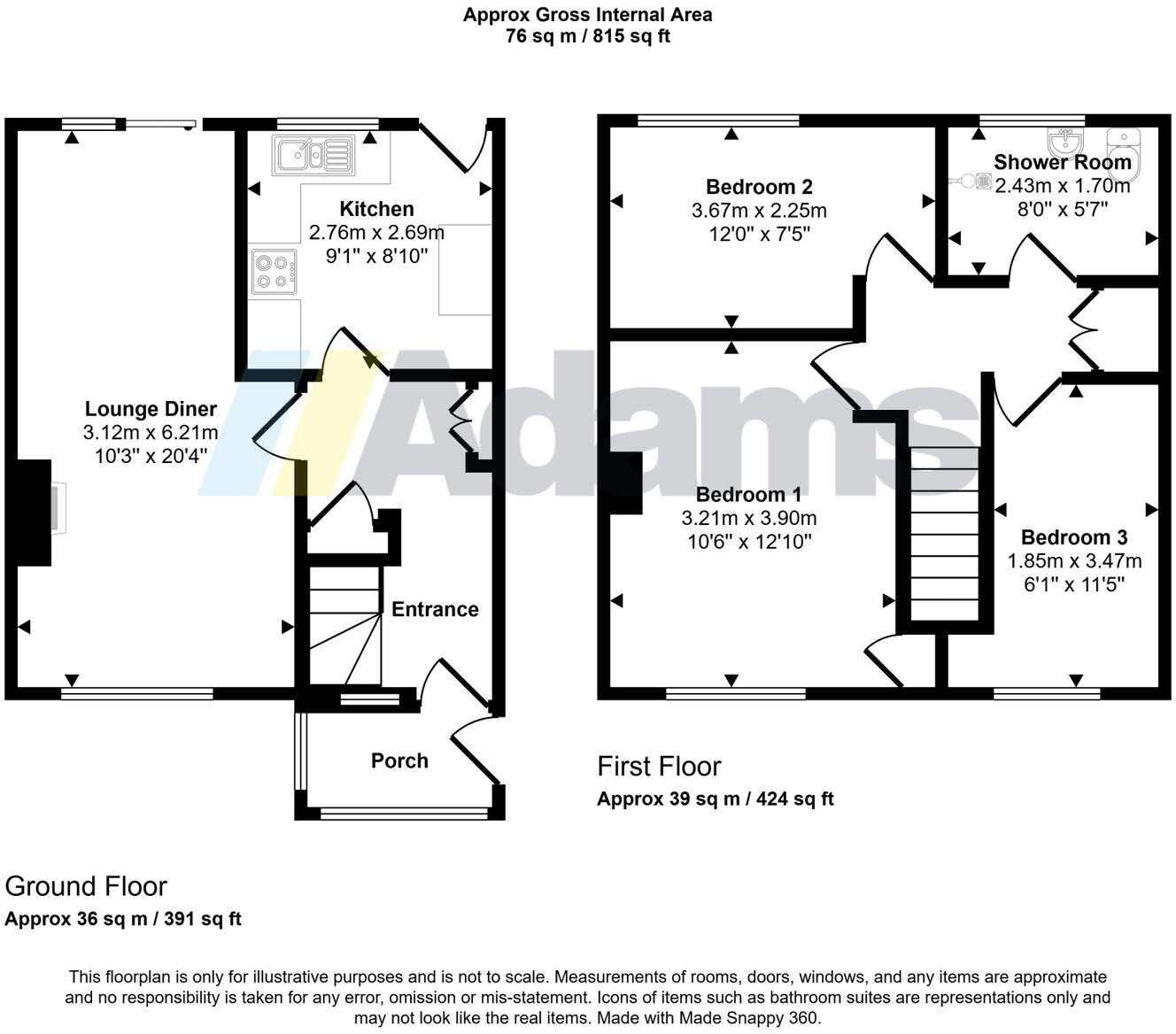 Crossway, Widnes floorplan