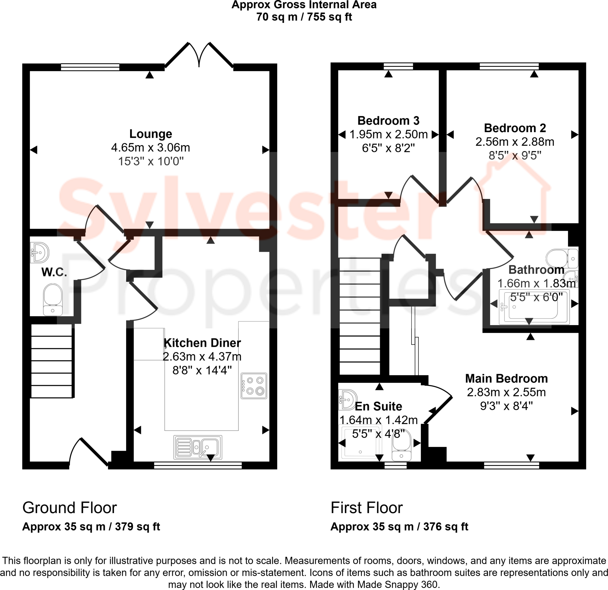 Orchard Grove, Shield Row, Stanley, DH9 floorplan