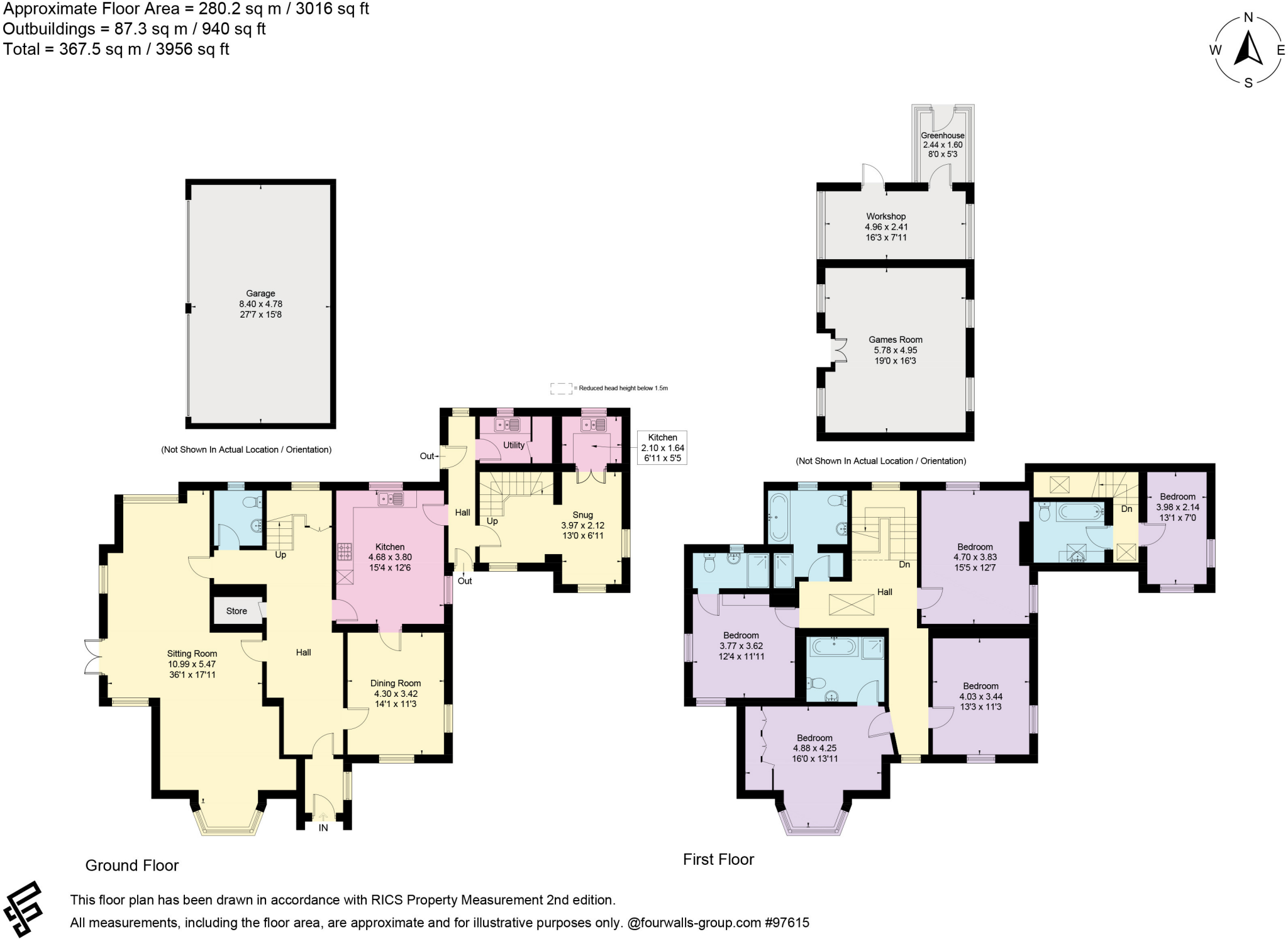 Mill Lane, Prestbury, Cheltenham, Gloucestershire, GL52 floorplan