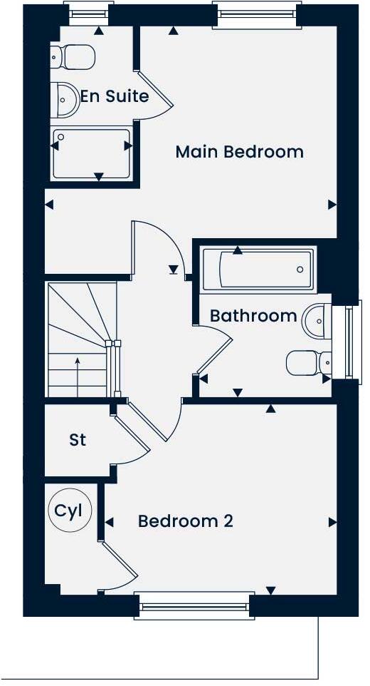 The Ridgeway, 
Potton, 
Bedfordshire,
SG19 2PS floorplan