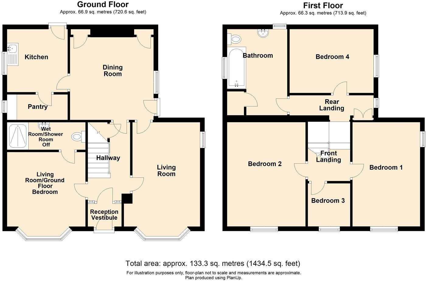 Llangadog, Towy Valley floorplan