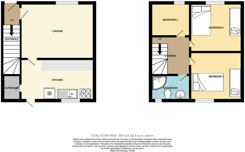 6 Cornmill Avenue Liversedge WF15 7EB floorplan