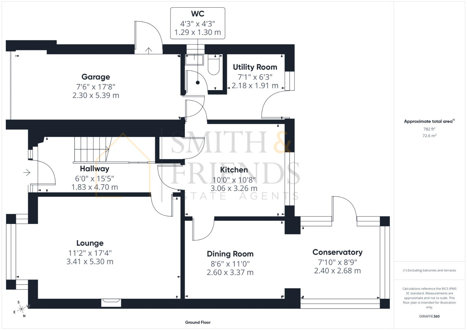 Brigandine Close, Seaton Carew, Hartlepool floorplan