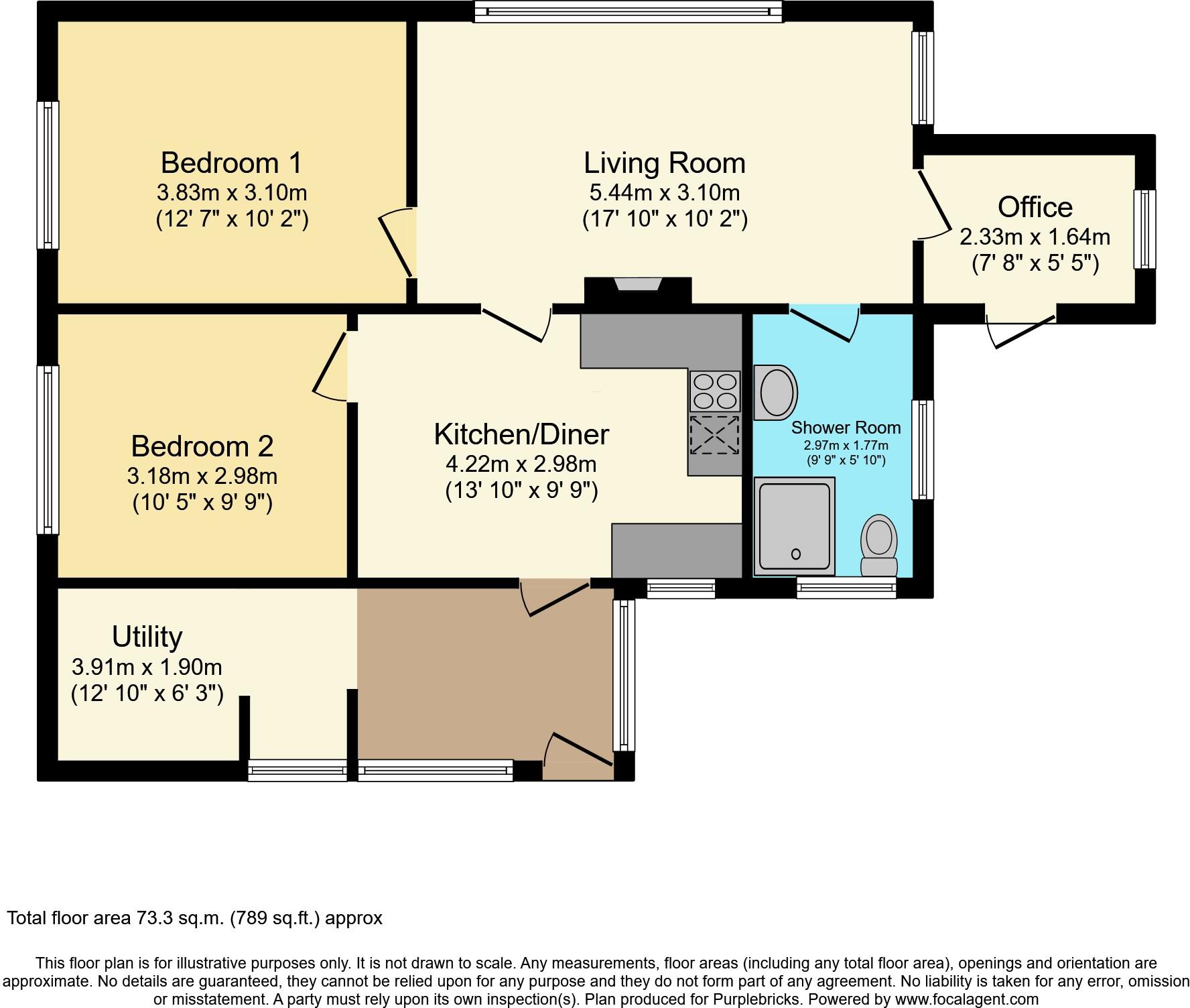 Nethertown, Egremont, CA22 floorplan