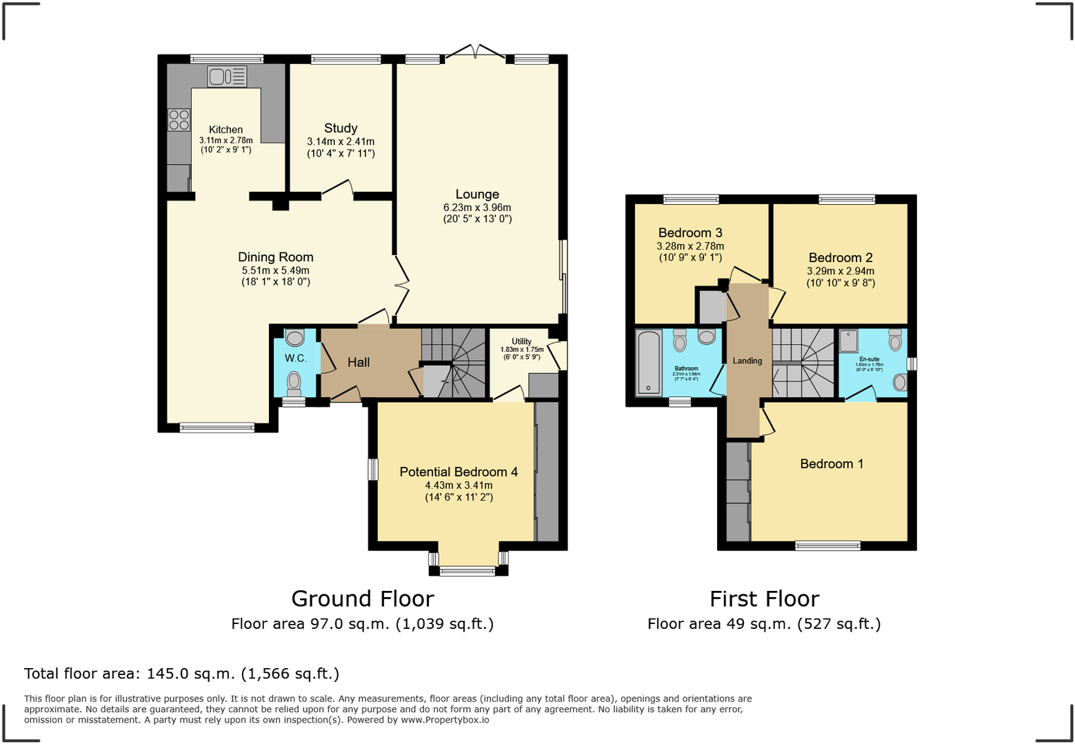 Hornecroft, Rothley, Leicester, LE7 7RS floorplan