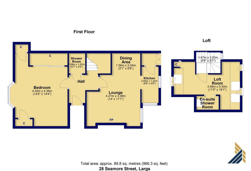 28/R, Seamore Street, Largs, KA30 9AP floorplan