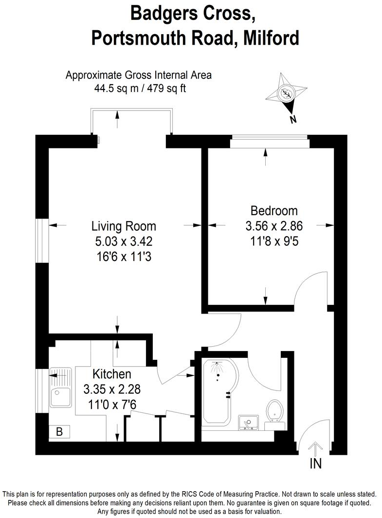 Milford, Godalming floorplan