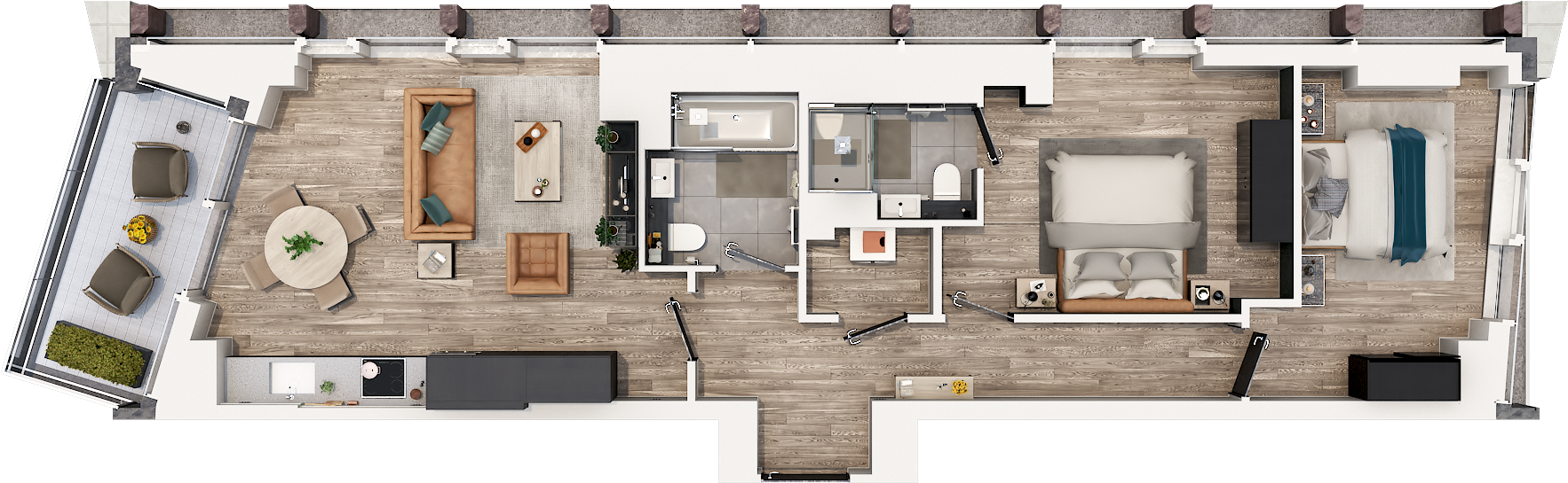Icon Tower, Portal Way, Acton, Ealing floorplan