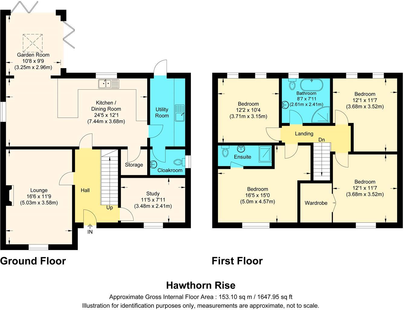 Hawthorn Rise, Scotter, Gainsborough floorplan