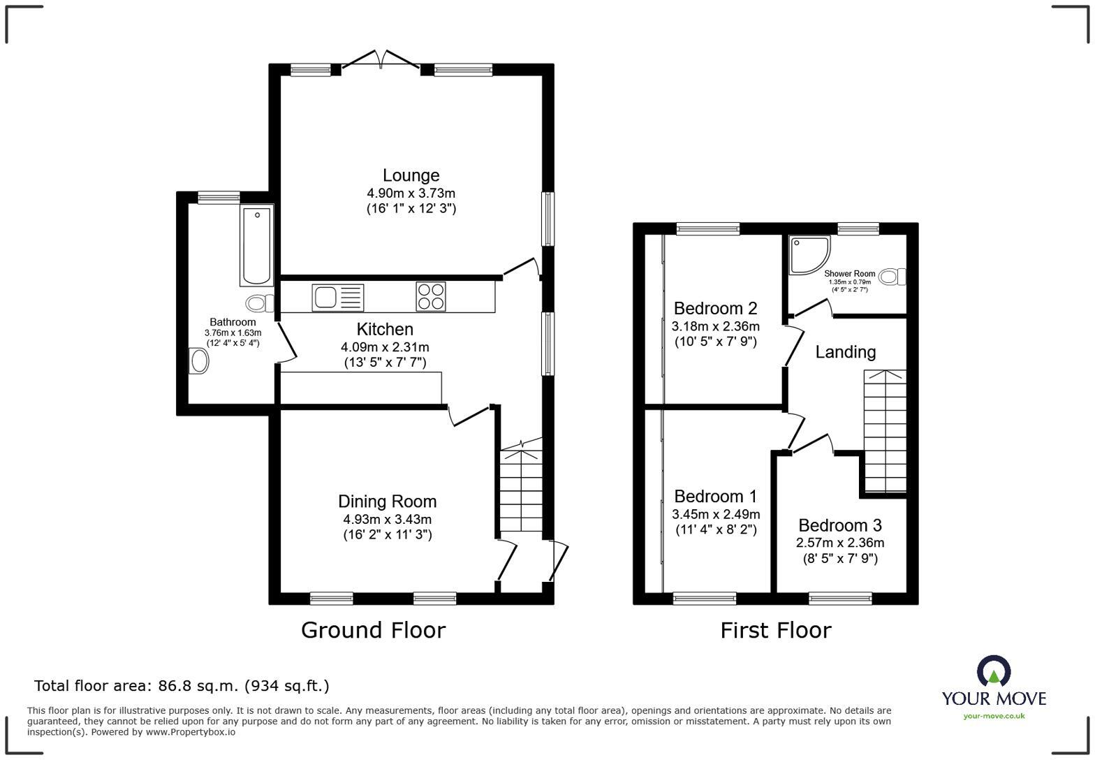 Burgess Road, Aylesham, Canterbury, Kent, CT3 floorplan