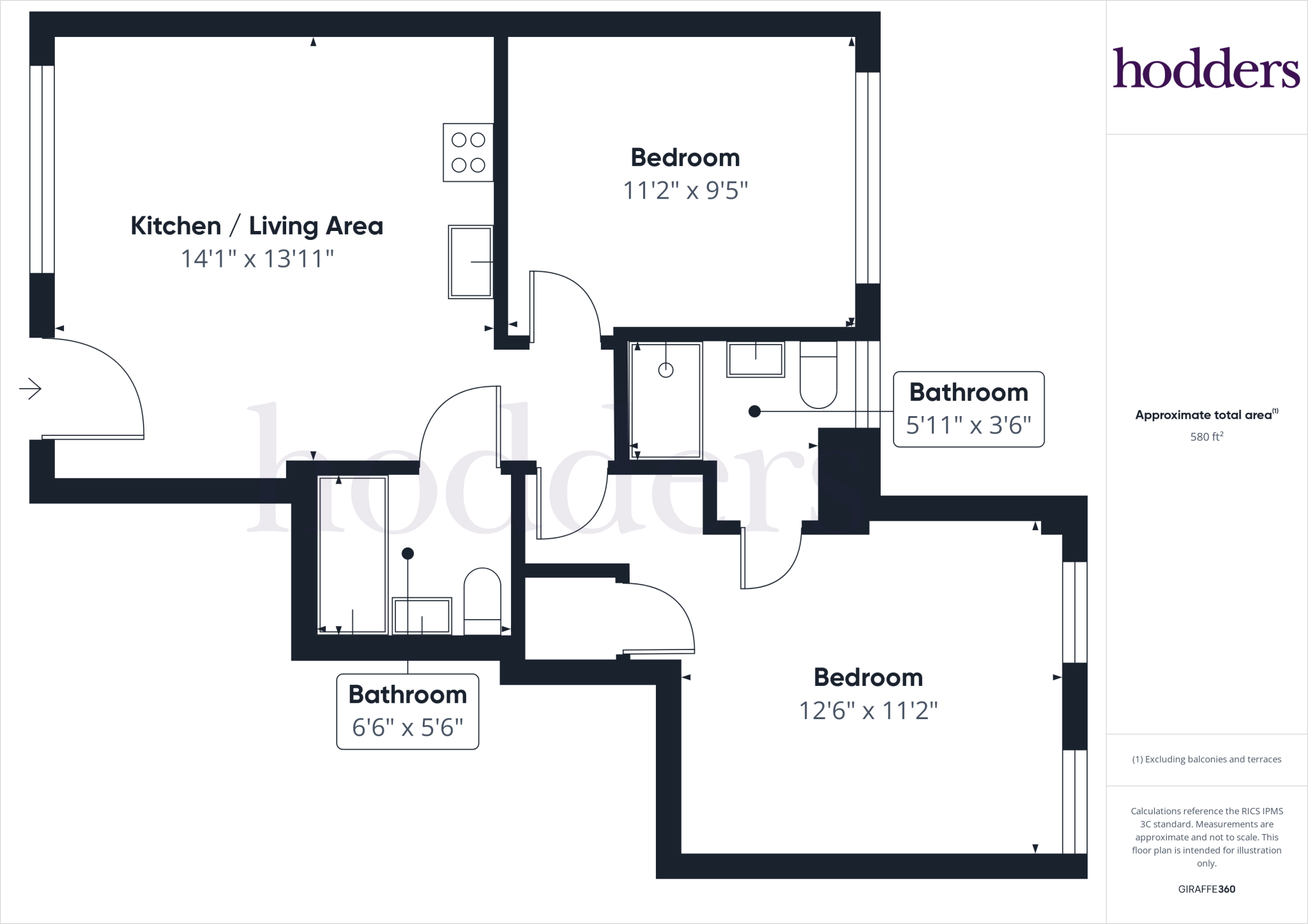 Chertsey, Surrey, KT16 floorplan