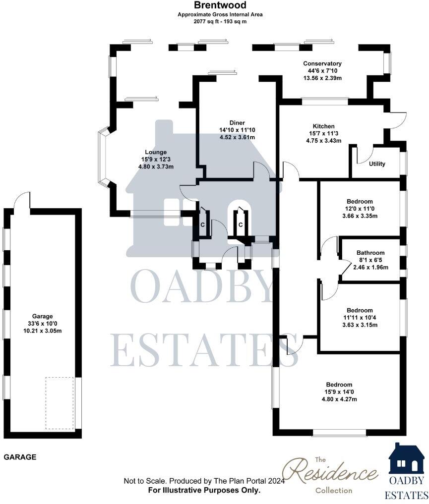 Glen Rise, Great Glen, LE2 floorplan