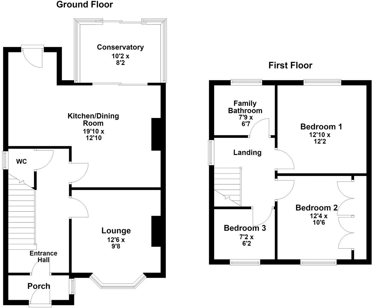Desborough Road, Rothwell, Kettering floorplan