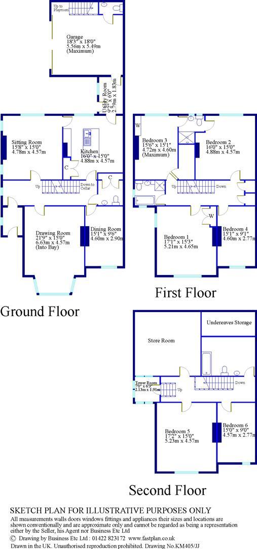 Glenmaye, Savile Park, Halifax floorplan