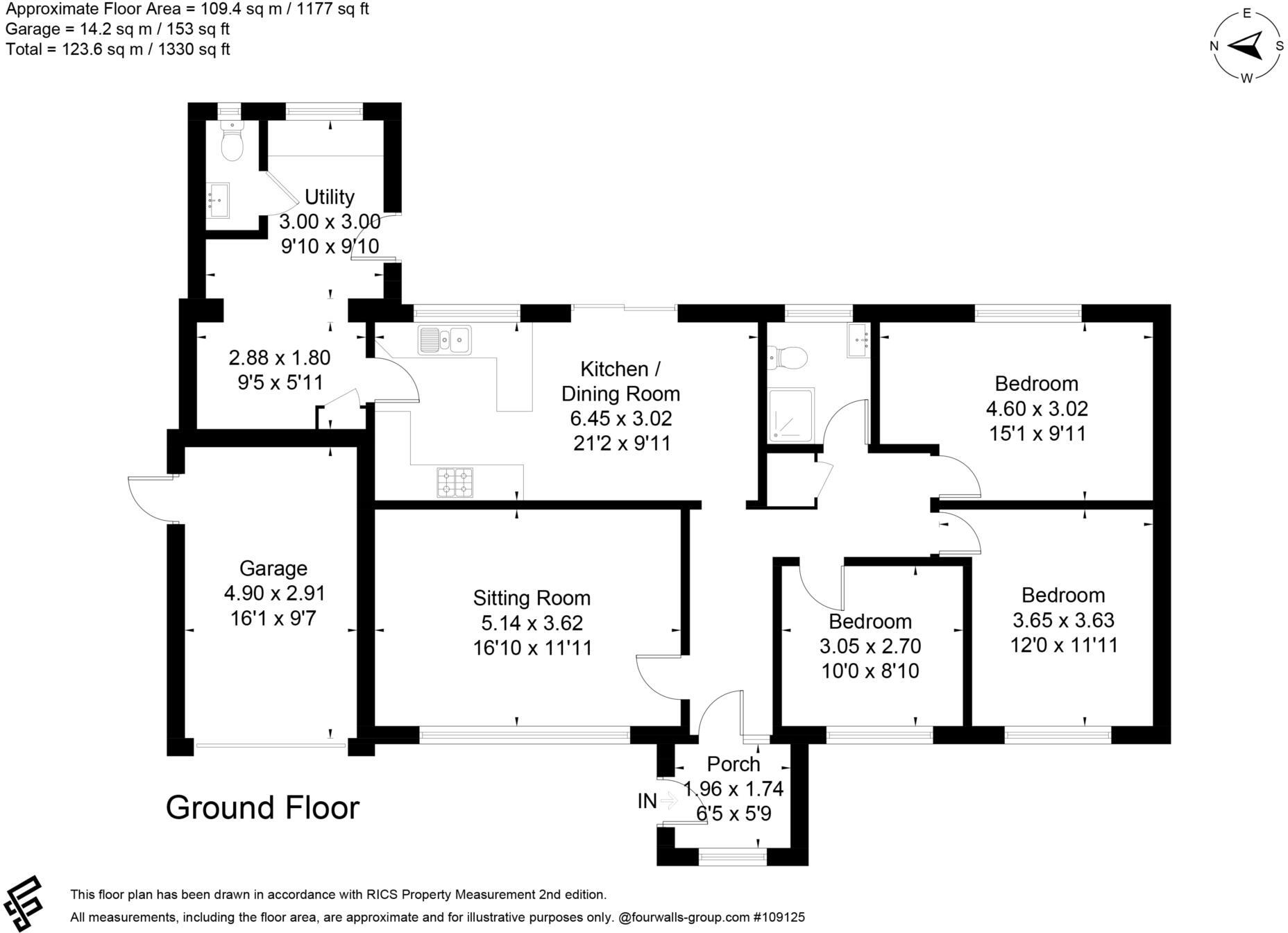 Sprays, Burbage, Marlborough, SN8 3TA floorplan