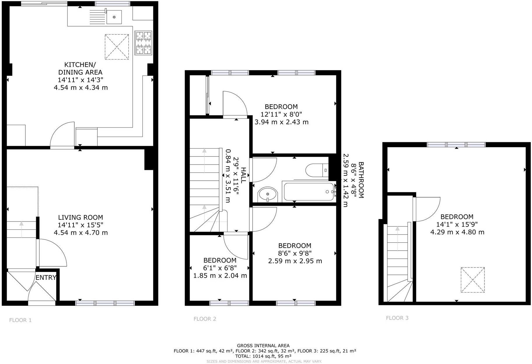 Orchard Road, Oxford, OX2 floorplan