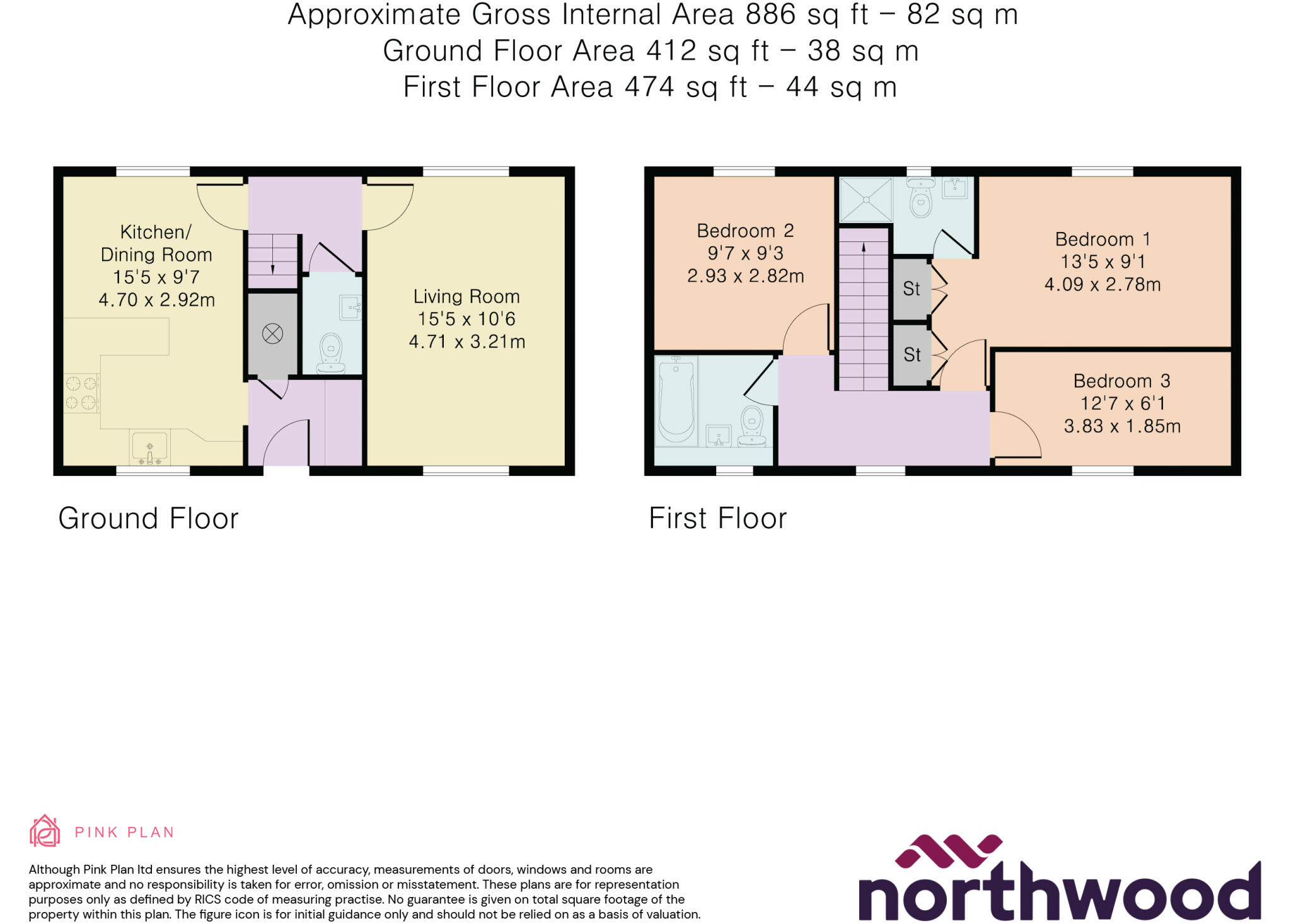 62, Wynches Farm Drive, St Albans floorplan