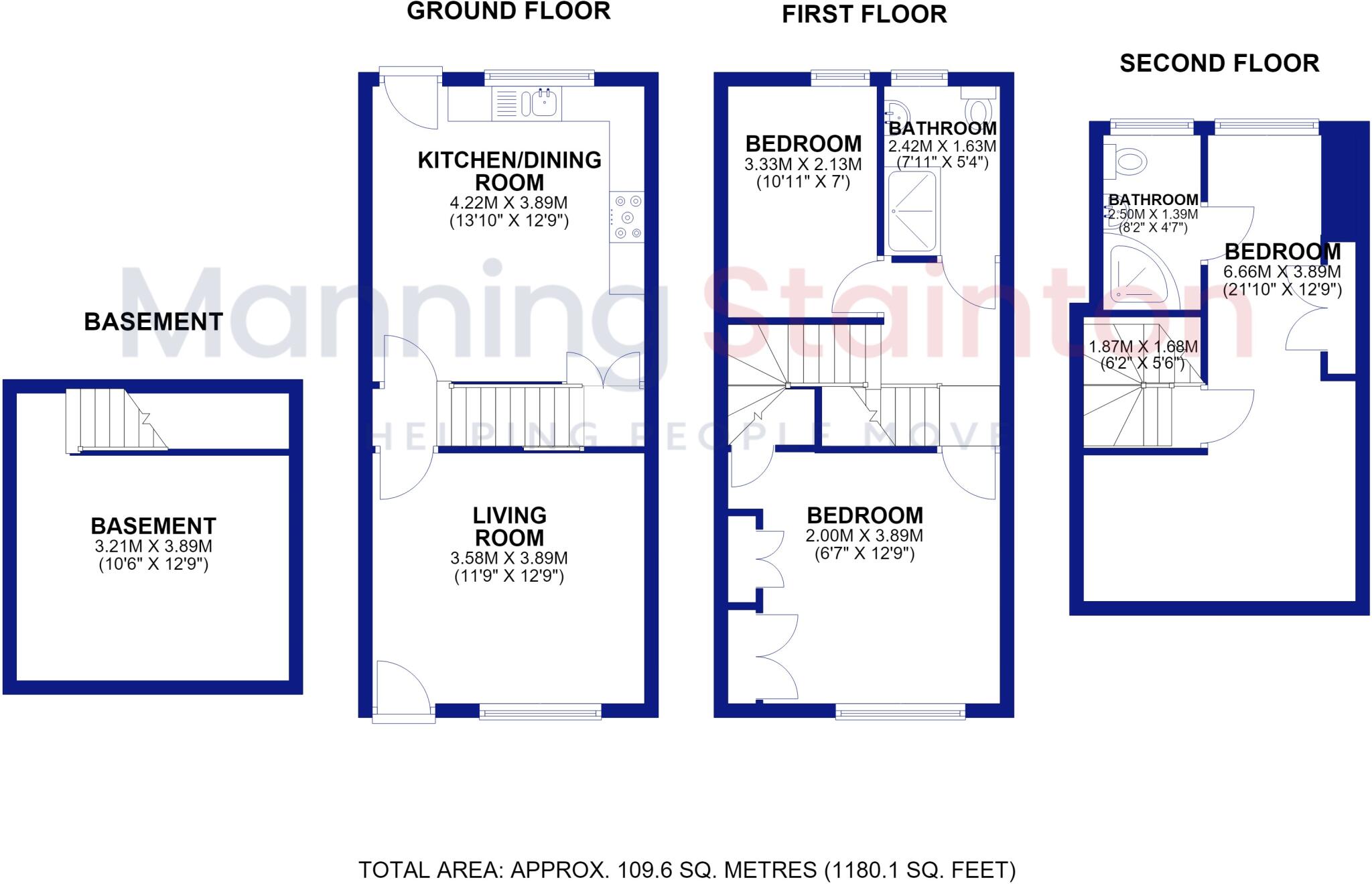 Church Lane, Pudsey, West Yorkshire floorplan