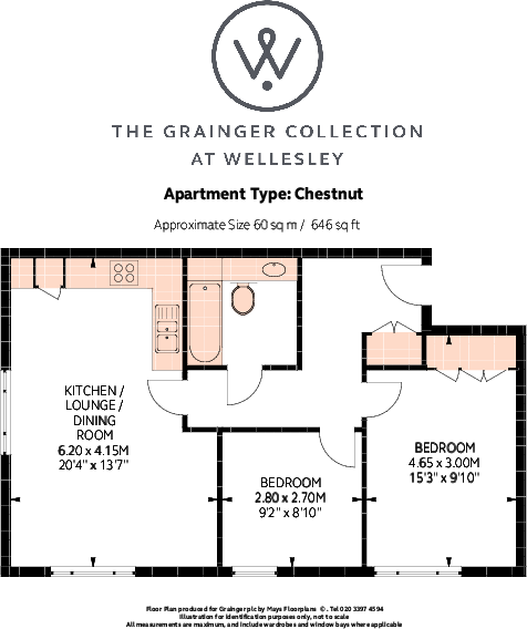 The Grainger Collection at Wellesley Wellesley GU11 floorplan