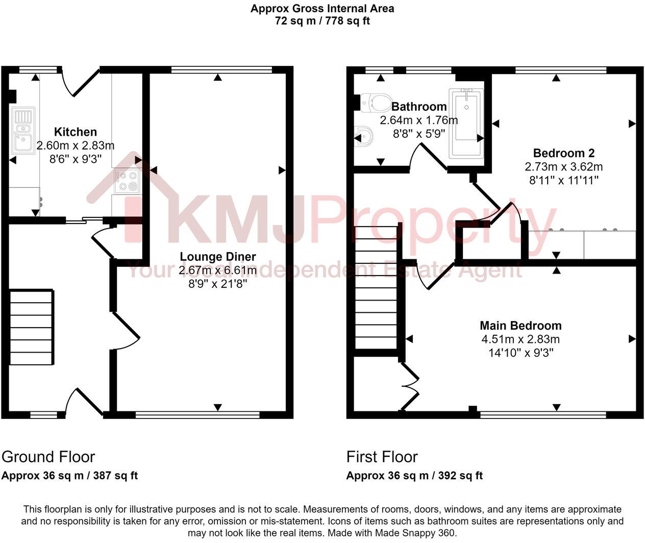 Cranwell Road, Rusthall, Tunbridge Wells floorplan