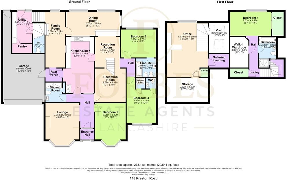 Preston Road, Whittle-le-Woods, PR6 floorplan