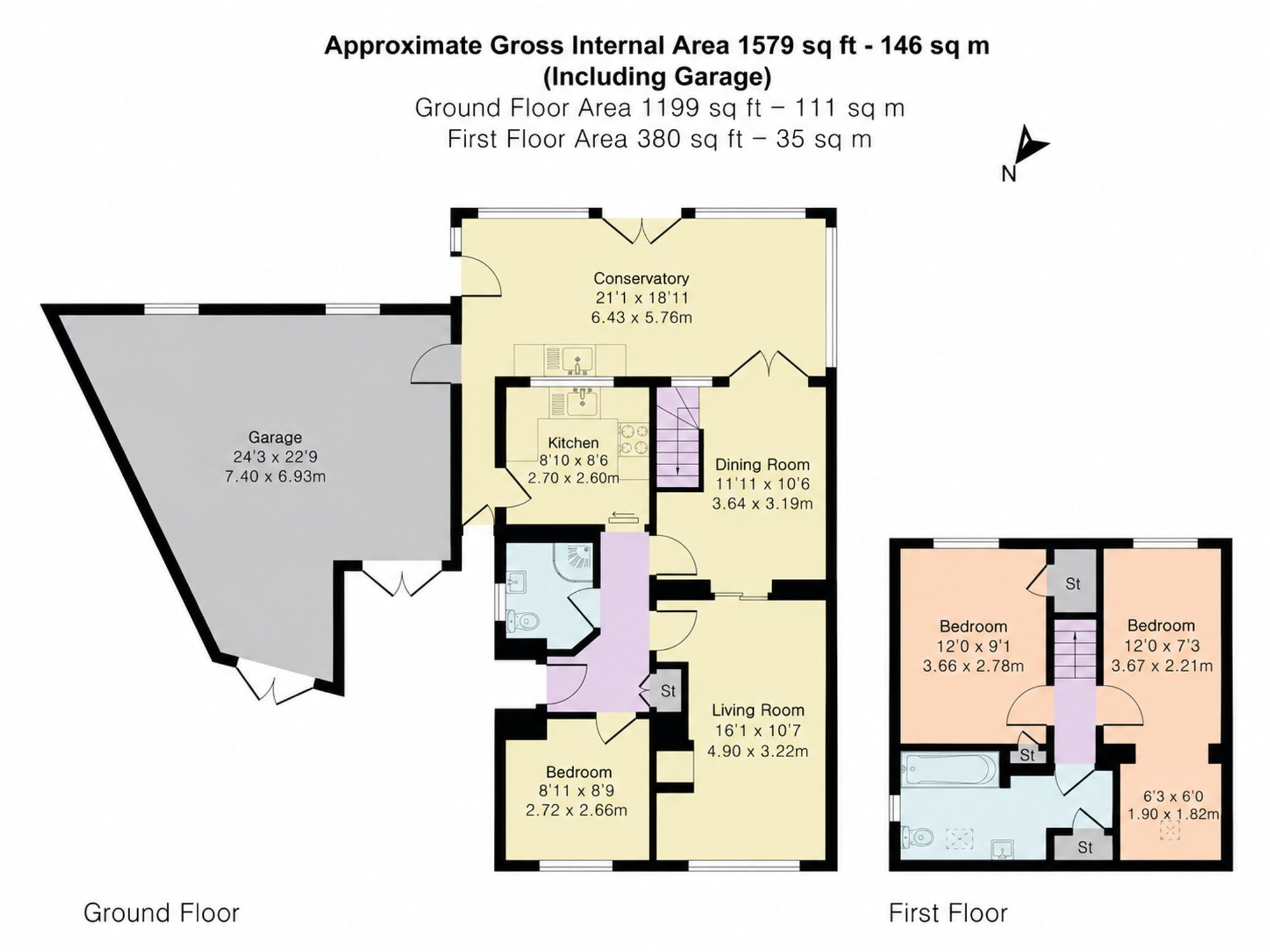 Parkancreeg, Carnon Downs, TR3 floorplan