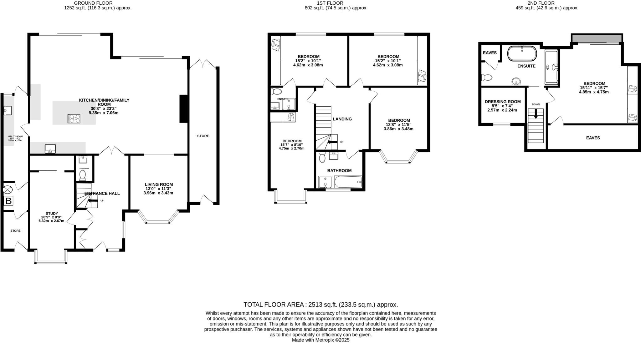 Abbey Avenue, St. Albans, Hertfordshire, AL3 floorplan