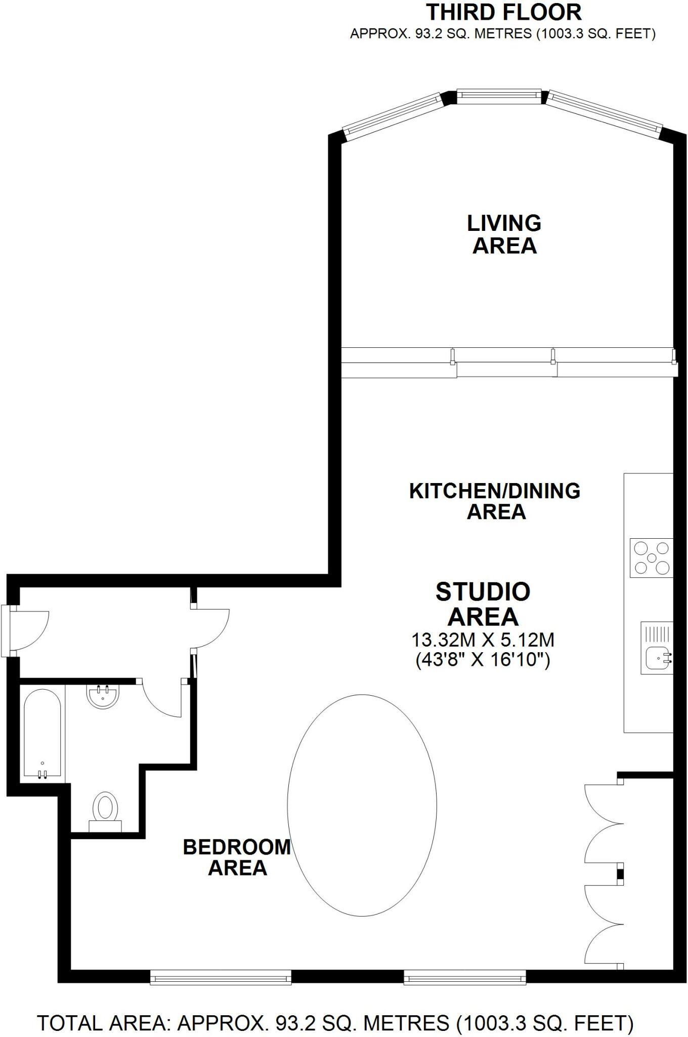 Akenside House, Akenside Hill, Newcastle Upon Tyne, NE1 floorplan