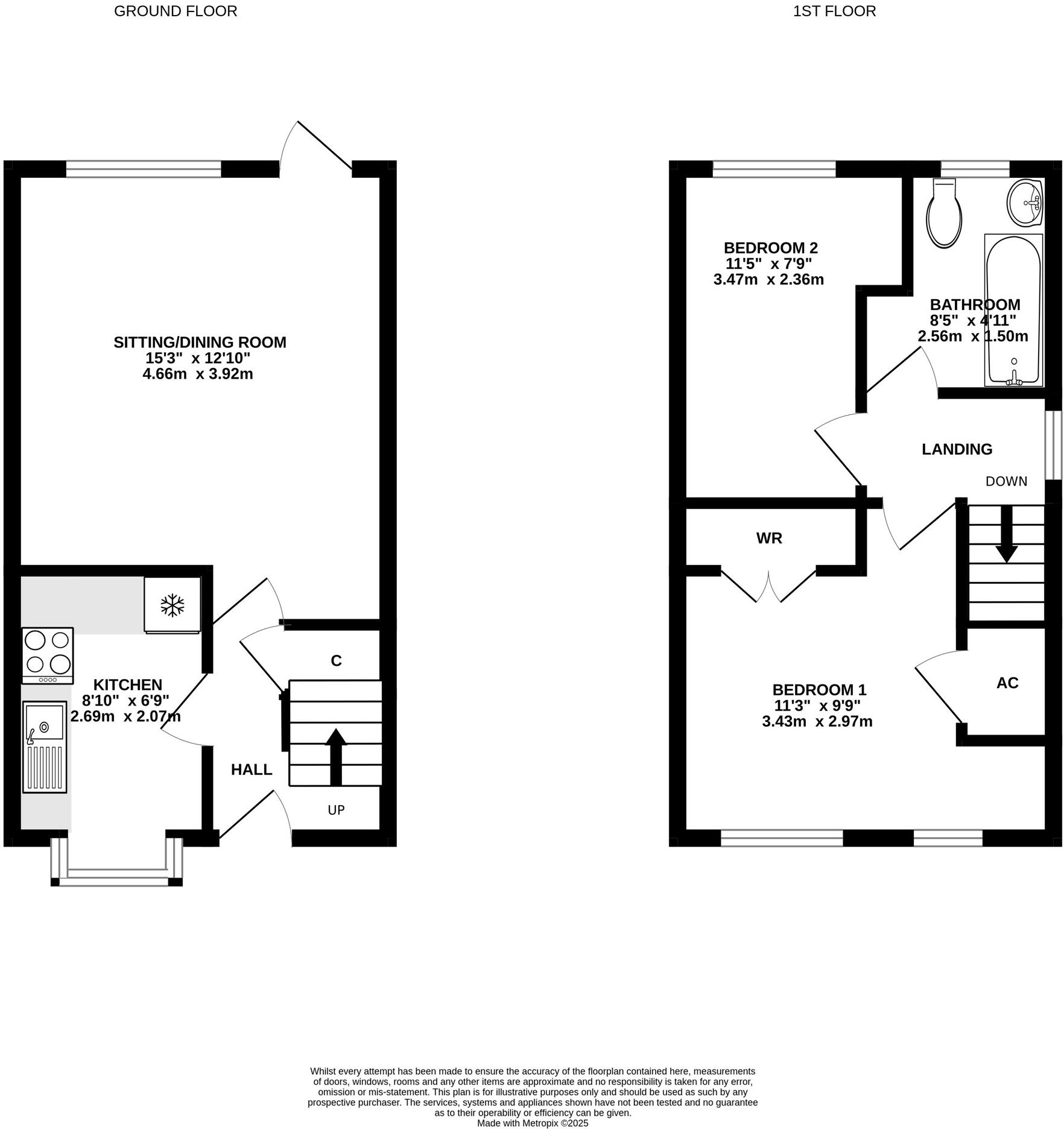 Stag Way, Glastonbury, Somerset floorplan